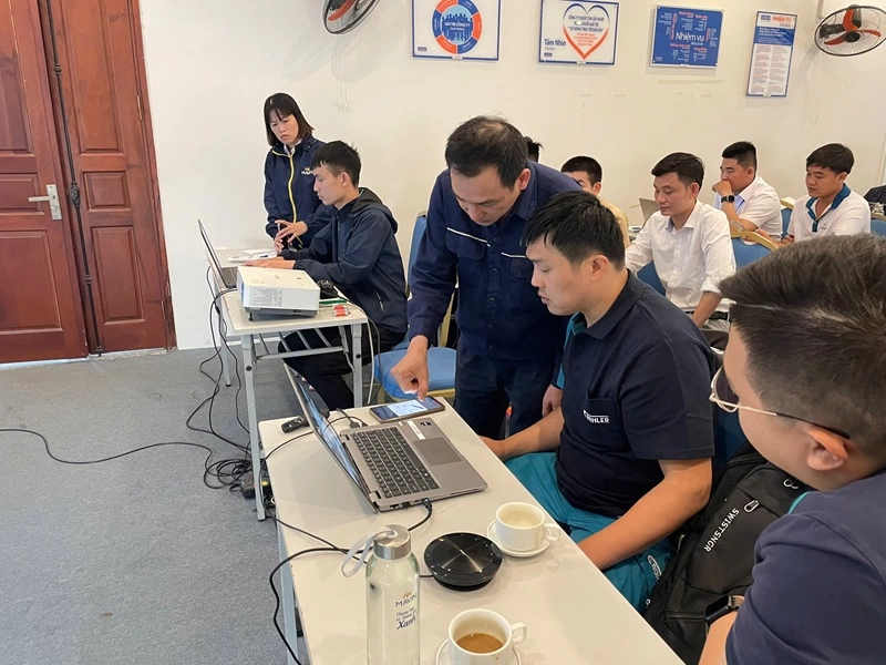 Mavin đẩy mạnh đào tạo nhân sự, nâng cao chất lượng vận hành sản xuất