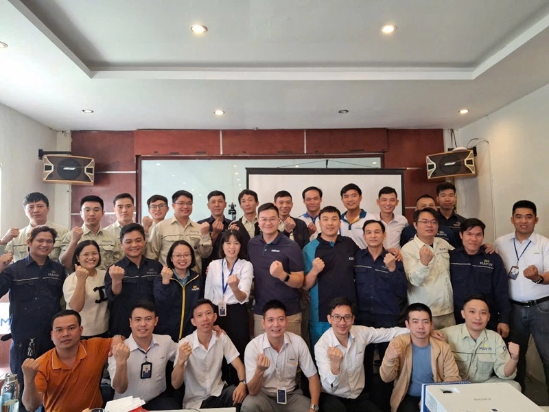 Mavin đẩy mạnh đào tạo nhân sự, nâng cao chất lượng vận hành sản xuất