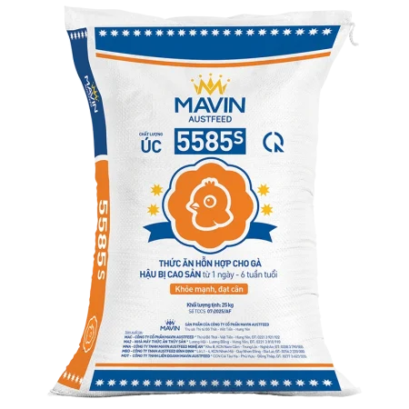 5585S – Thức ăn hỗn hợp cho gà hậu bị cao sản từ 1 ngày tuổi đến 6 tuần tuổi, thương hiệu Mavin Austfeed