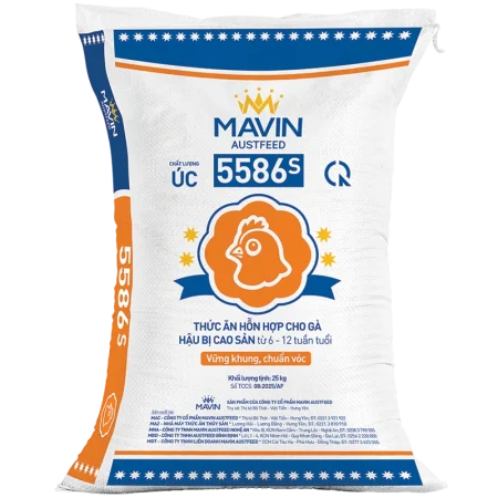 5586S – Thức ăn hỗn hợp cho gà hậu bị cao sản từ 6 – 12 tuần tuổi, thương hiệu Mavin Austfeed